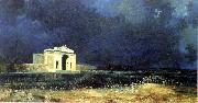 John Longstaff Menin Gate at Midnight oil painting artist